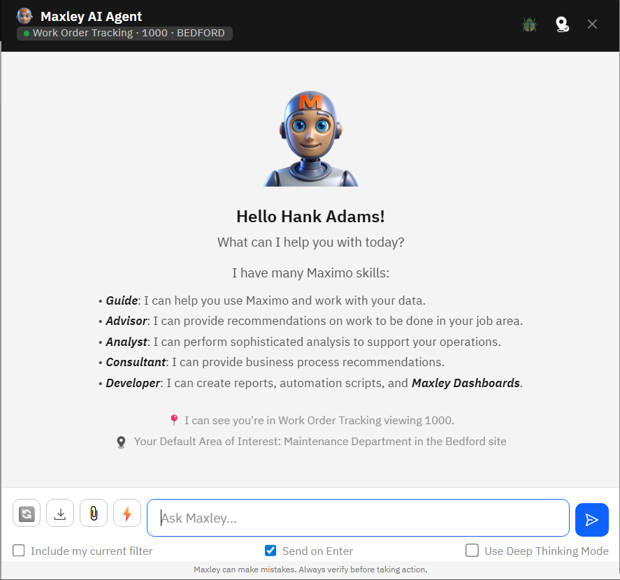 Maxley Chat Pane